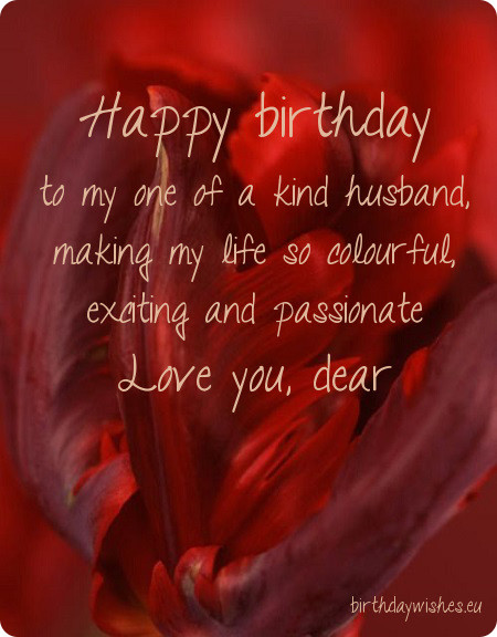 Romantic happy birthday images for husband